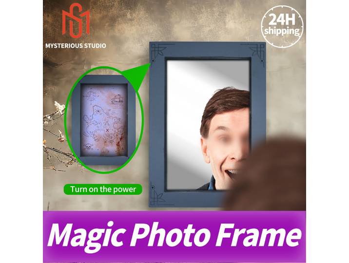 Accessoire de jeu d'évasion Mystery Studio : Miroir Magique Électronique 1987 – Superbe