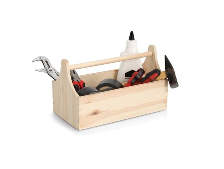 Zeller 13329 Werkzeugkiste, Kiefer FSC 100%