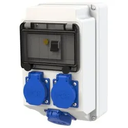 PCE 9605010 Wandverteiler Kunststoff Baureihe LECH BV 3xSSD M25Öo VC5p Ea IP54