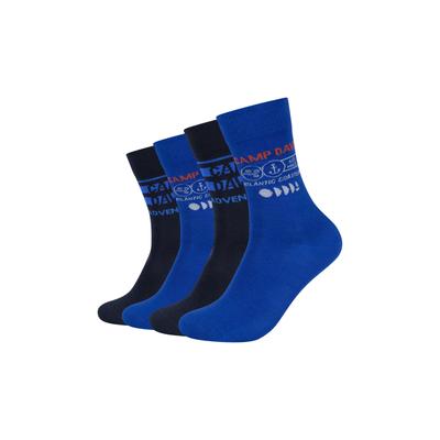 Socken CAMP DAVID "casual", Herren, Gr. 43-46, DEN: 61.159.500, blau, Baumwollmischung, Socken Socken, mit elastischem Bund, atmungsaktiv