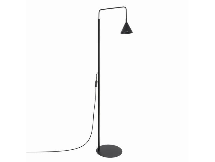 Lampadaires acier noir h 165 cm