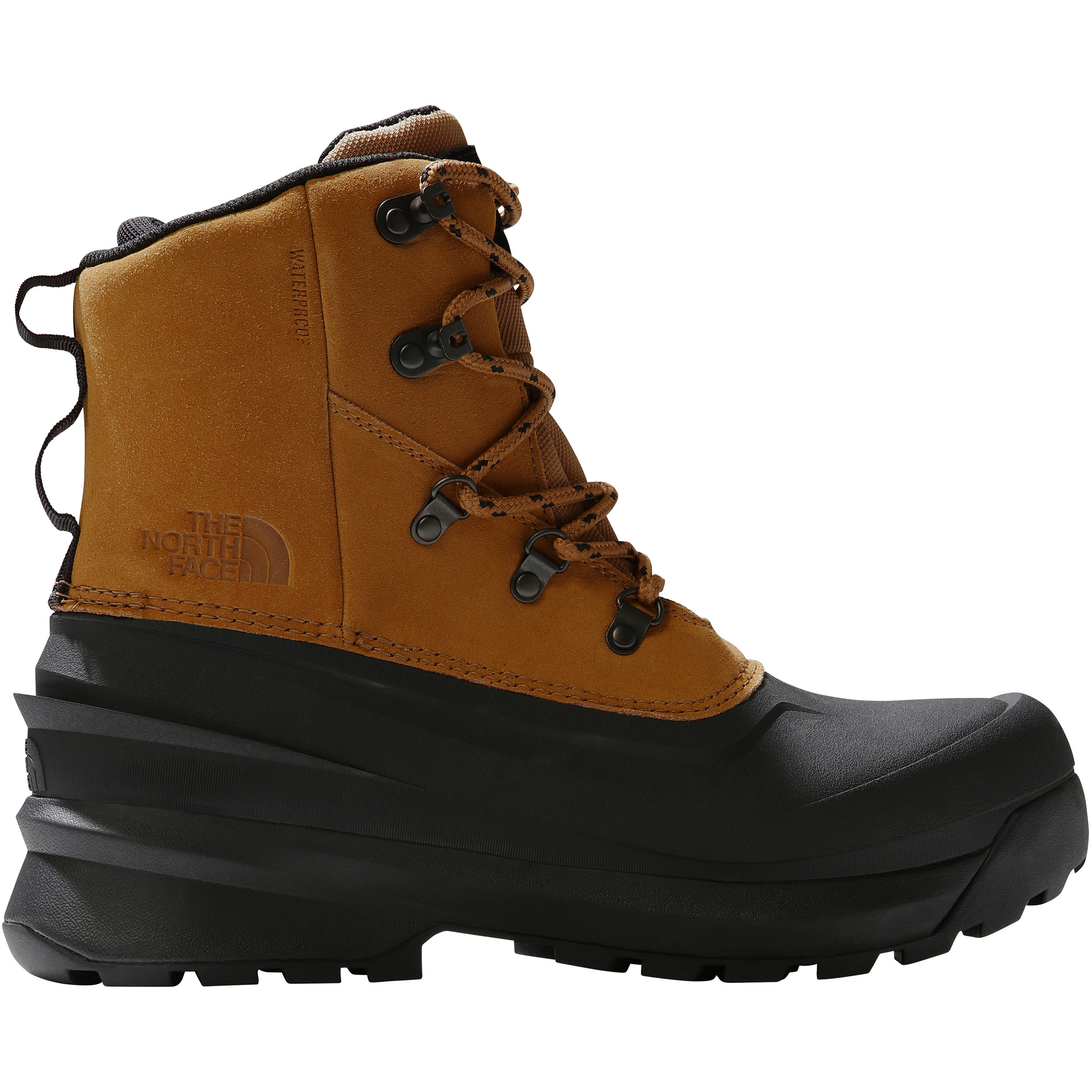 The North Face Chilkat V Lace Wp Herren Winterschuhe & Winterstiefel braun Größe 40.5 Lifestyle Wasserabweisend