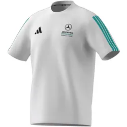 Mercedes-Benz T-Shirt Herren by adidas Mercedes-AMG F1 weiß Größe S B67998493 - S