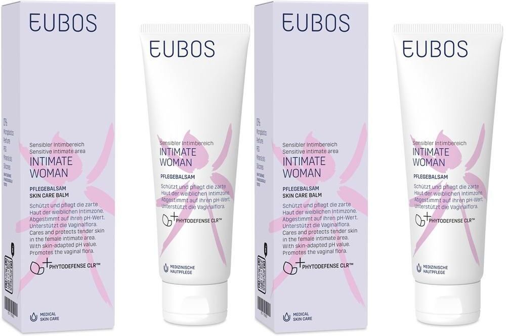 Eubos Intimate Woman Pflegebalsam 2x 2x125 ml Balsam
