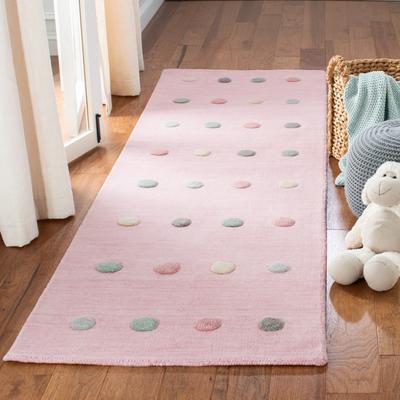 SAFAVIEH Kids Jayshree Polka Dot Wool Rug