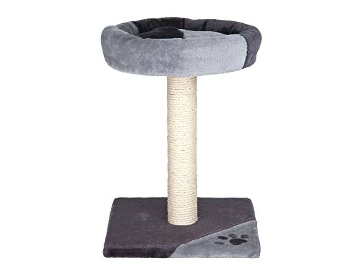 TRIXIE Katzen-Kratzbaum Tarifa, für Junge Katzen – 52 cm, grau/schwarz