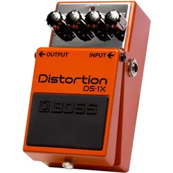 BOSS (Electronics) Gitarreneffekt Distortion DS-1X (Gitarre), Effektpedal, Grau, Schwarz, Orange