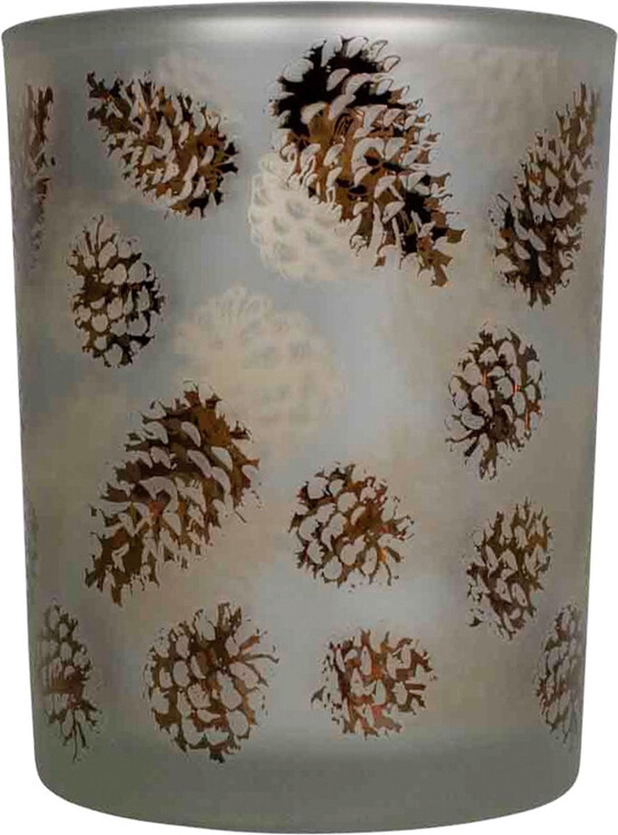 Mars & More Windlicht Herfst Dennenappel Maat M