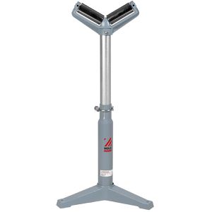 Holzmann Rollenbock SS52V, mit V-Rollenauflage, 60 - 99 cm höhenverstellbar, Tragkraft 200 kg