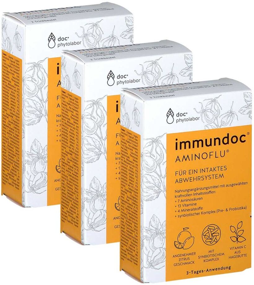 immundoc AMINOFLU Granulatbeutel 3x3stk