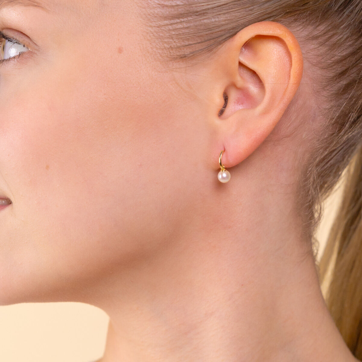 Lykken Pearls helmikultakorvakorut