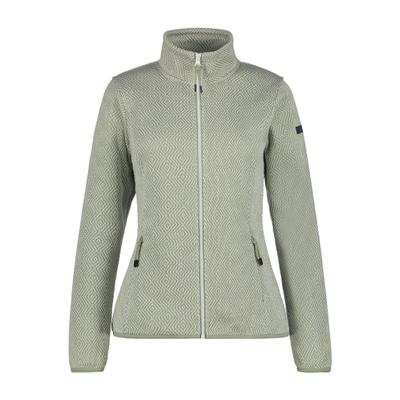 Outdoorjacke ICEPEAK "Icepeak Midlayer Aikes", Damen, Gr. XXL, grün, Stoff, 100% Polyester, normal, Jacken Outdoorjacke