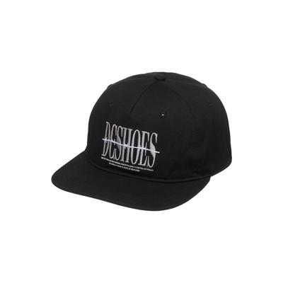 Snapback Cap DC SHOES "Centered Wire", Herren, schwarz, Baumwolle, Caps