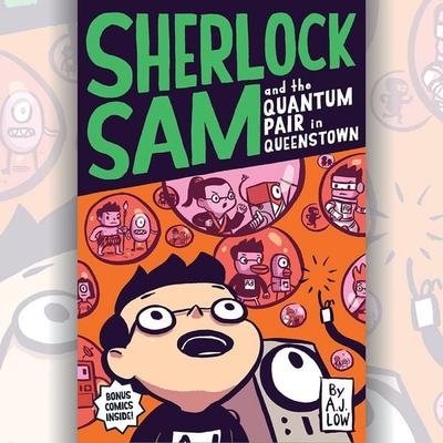 Sherlock Sam and the Quantum Pair in Queenstown - A.J. Low, Audio, 9789180568043