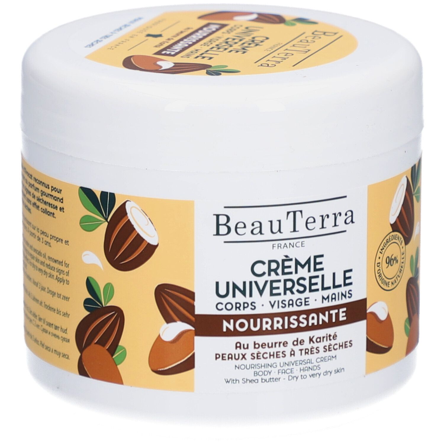 Beauterra Universalcr nährend Sheabutter 400 ml Seife