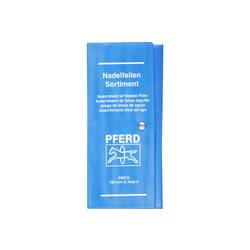 PFERD TOOLS 12705092 PFERD TOOLS Präzisions-Nadelfeilen-Set 12-tlg. in Rolltasche 180mm Schweizer Hieb 0, grob Länge 180 mm 1 Set