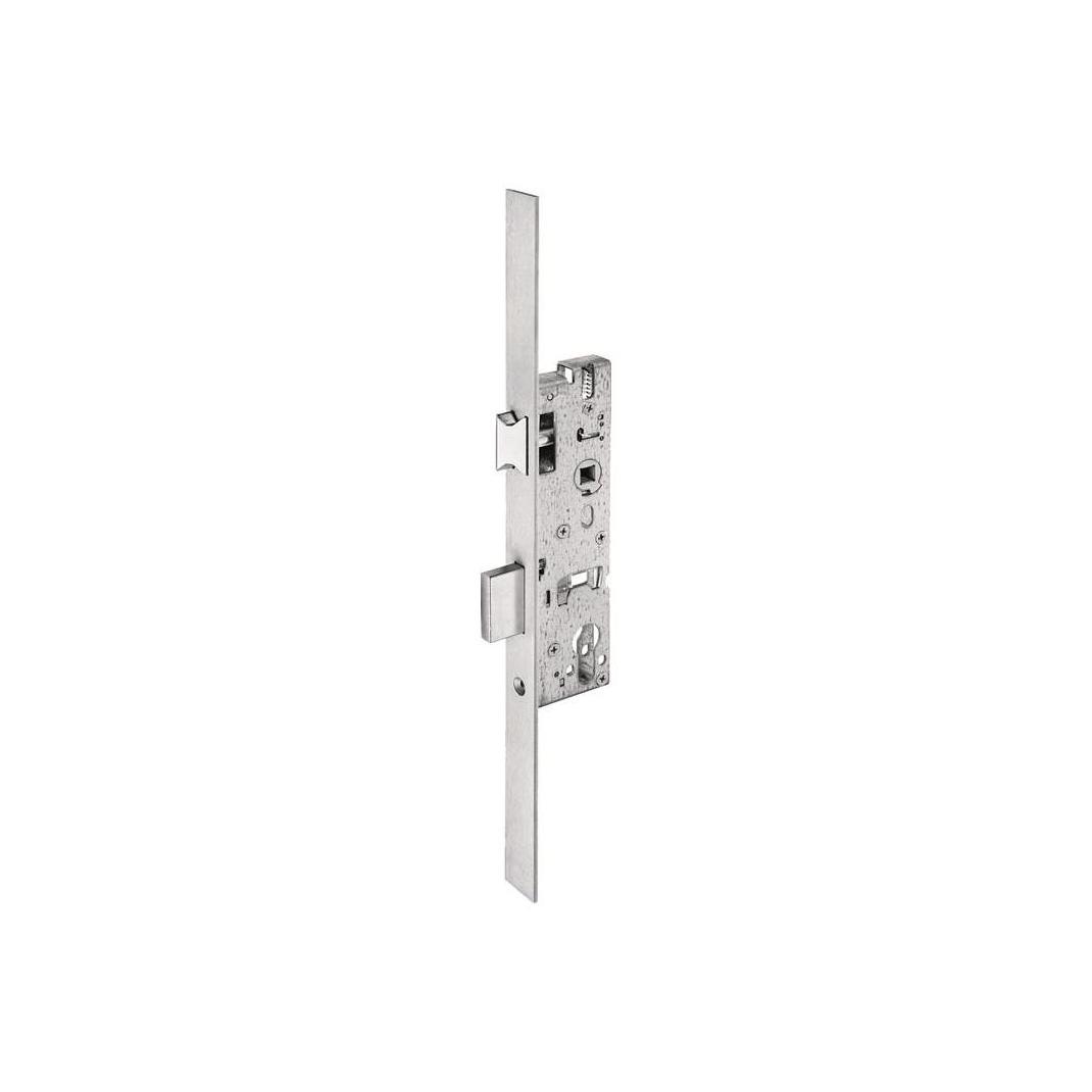 Wilka Rohrrahmenschloss Stulp Edelstahl Reno 1438 PZ, 25 mm Dorn, Din umstellbar (224036)