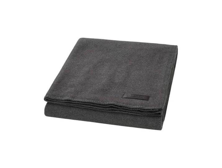 Wohndecke PROFLAX Fleece 160 x 200 cm , grau (graphit), B:160cm L:200cm, Polyester, Wohndecken, Wohndecke