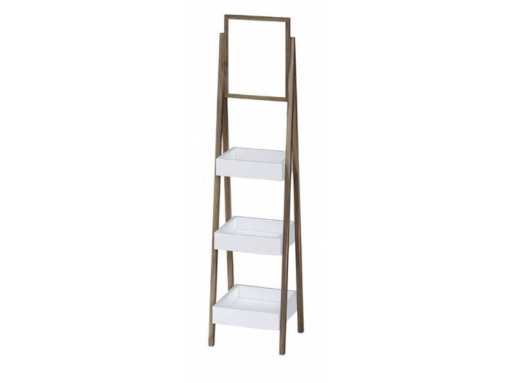 JVmoebel Standregal Holzregal in Braun mit Spiegel – elegantes Design und Funktionalität, 2-tlg., Made in Europe