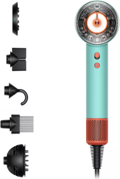 Dyson Supersonic Nural Ceramic Patina & Topaz Hair Dryer, New