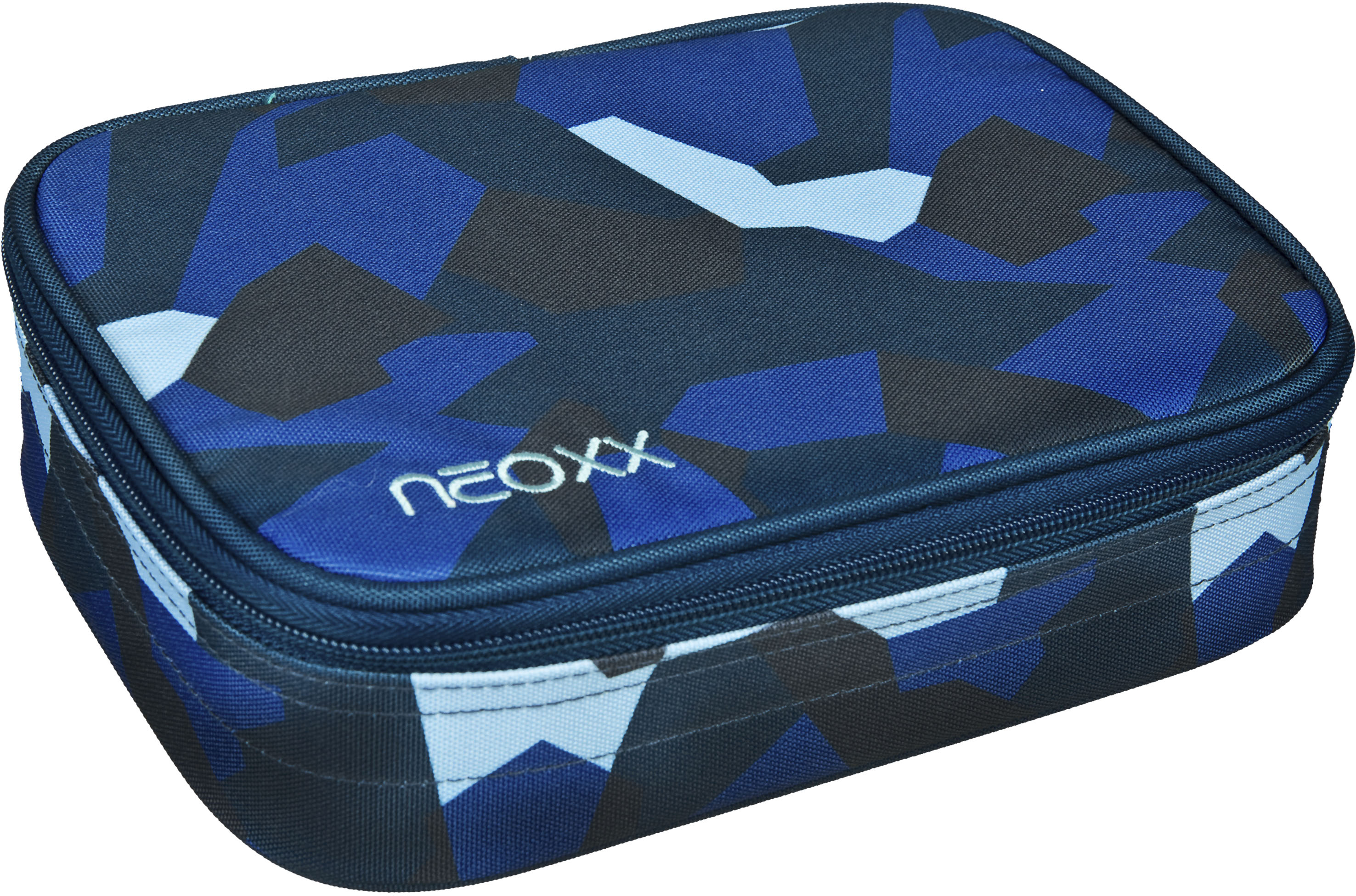 Schreibgeräteetui NEOXX "Schlamperbox, Dunk", Kinder, grün (camo nation), Polyester, Schreibgeräteetuis Schreibgeräteetui, teilweise aus recyceltem Material camo nation Einheitsgröße