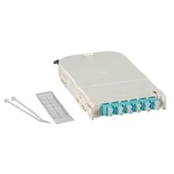 EFB FTTH-MODUL-LCOM3 FTTH Moduleinschub für FTTH-BGT,12 Port LC mit OM3 Keramik Kupplungen FTTHMODULLCOM3