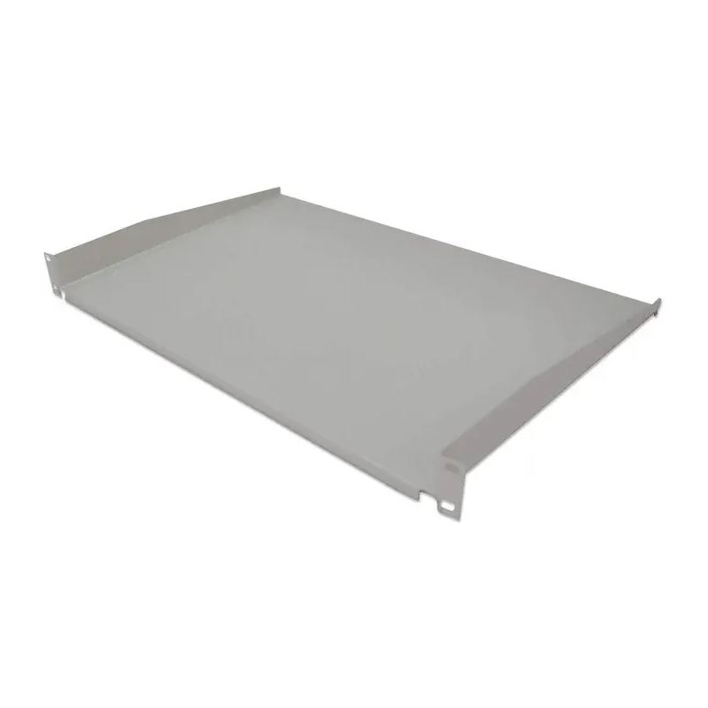 Intellinet 19" Fachboden 350mm Frontmont. n. perforiert grau