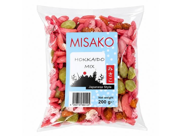 Mélange de crackers de Hokkaido Misako 200 g