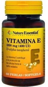 Nature Essential Vitamin E 400 IU Natural 60 Pearls
