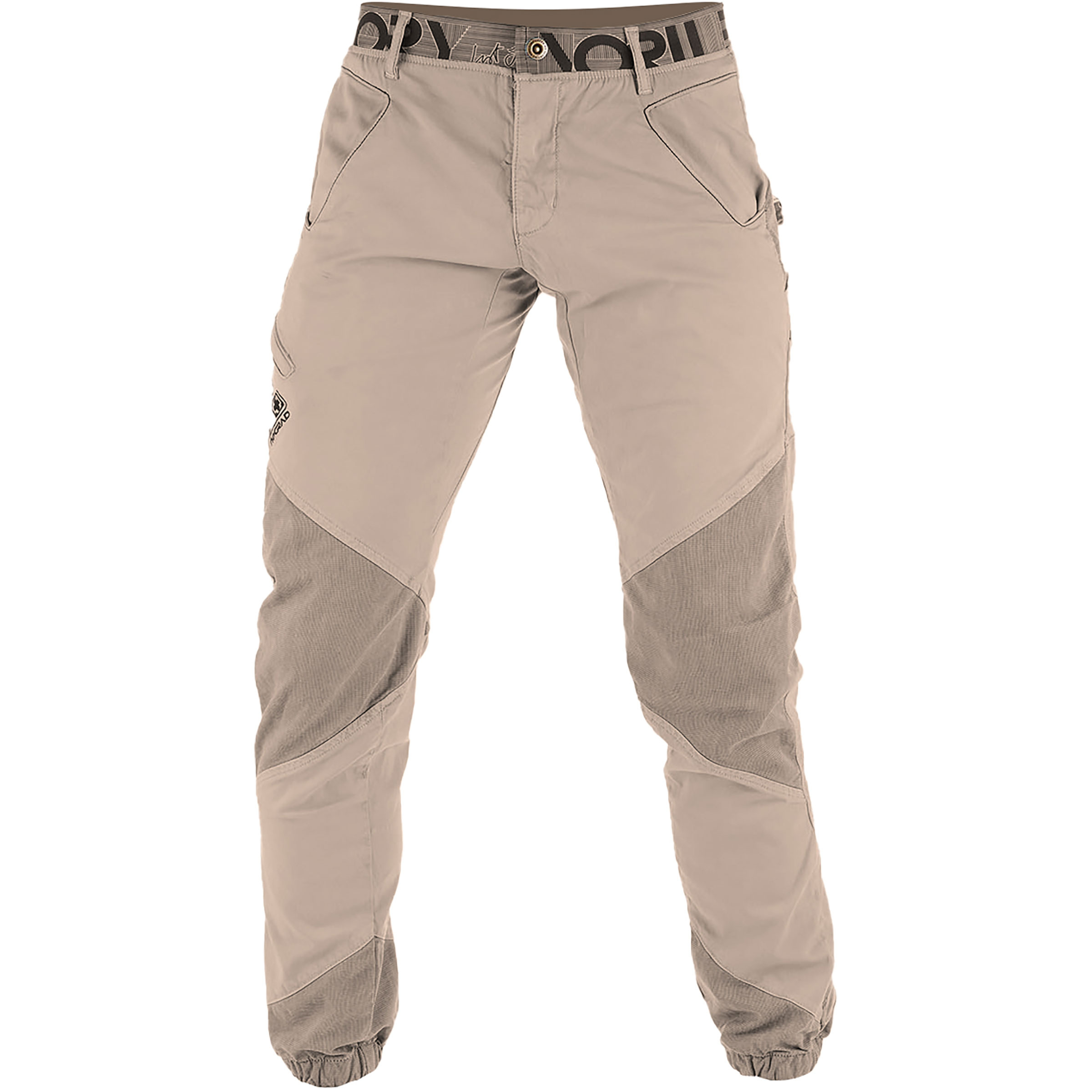 Nograd Resistant Hose Herren Kletterhose beige Größe M Bouldern | Sportklettern Widerstandsfähig