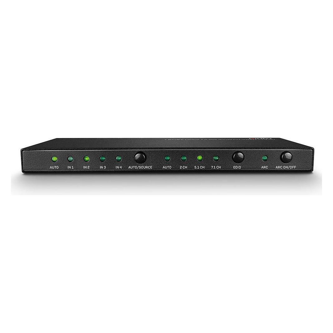 Lindy 4 Port HDMI 2.0 18G Switch with Audio (38249)