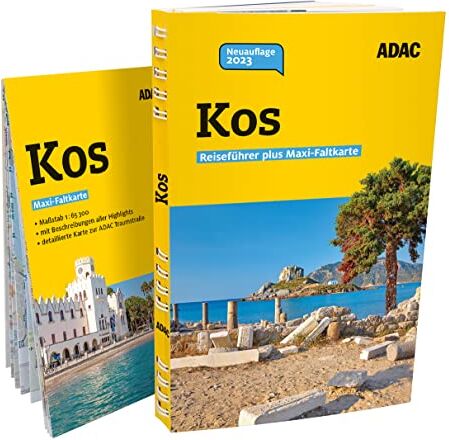 Elisabeth Jastram - ADAC Reiseführer plus Kos: Mit Maxi-Faltkarte und praktischer Spiralbindung - Preis vom 15.10.2026 23:06:25 h