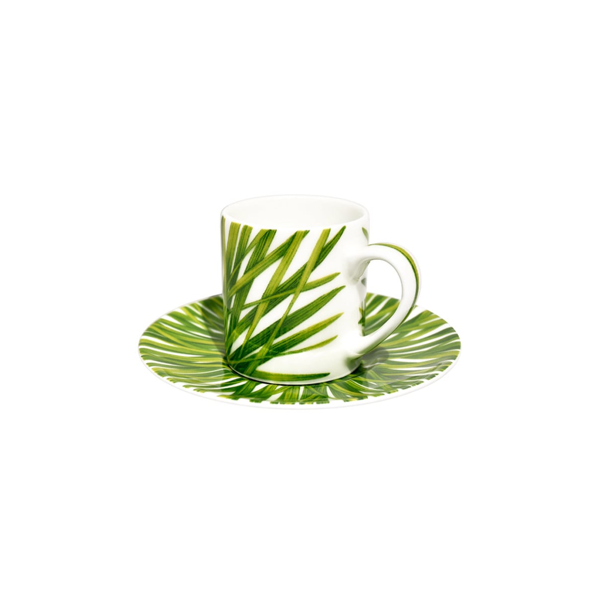 Taitù Life in Green Espressokop met oor, 0,2 liter