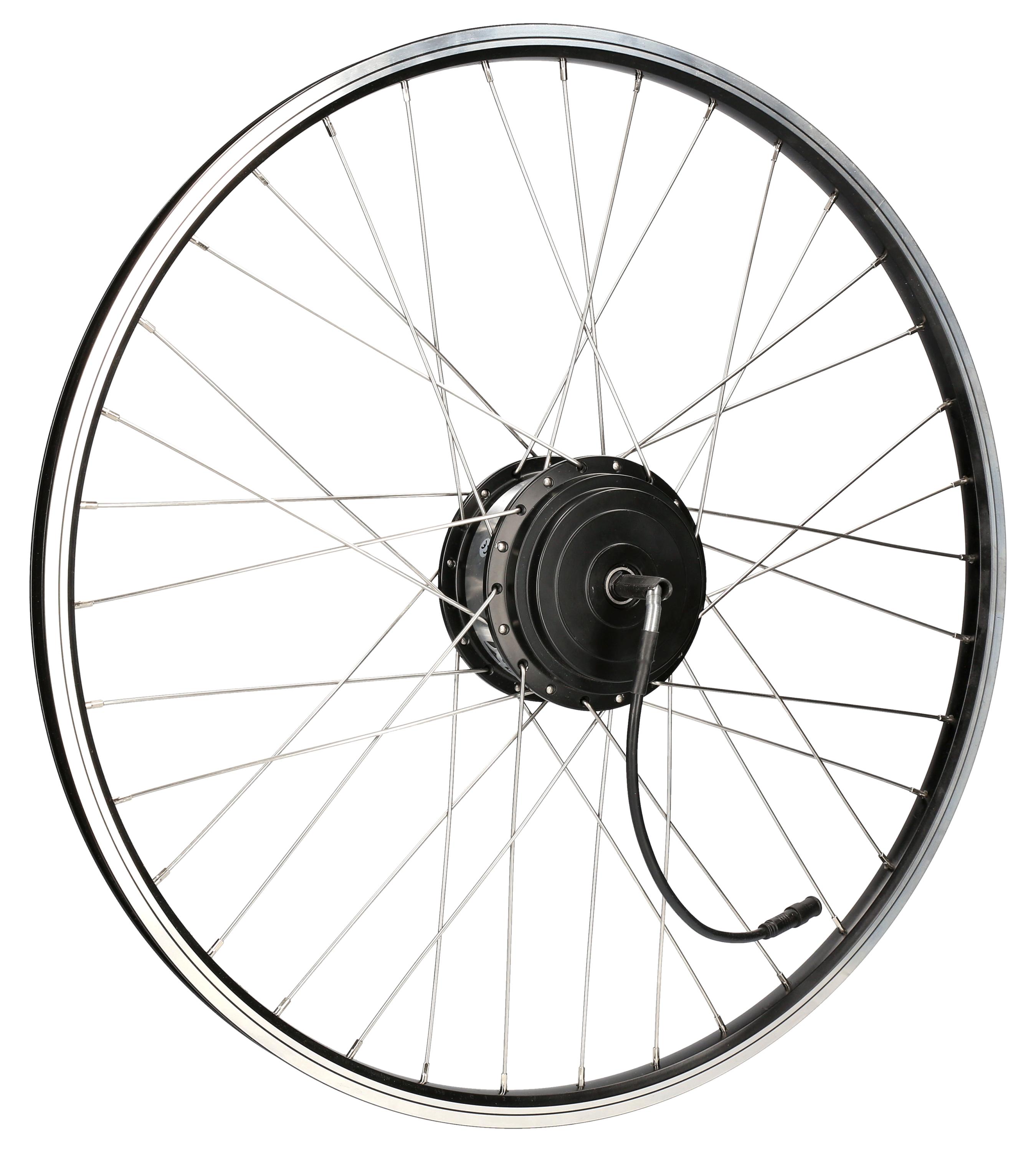 windmeile x Xiongda | 2-Gang Nabenmotor 26" Zoll Dual Speed 48V 250W+ eingespeicht Heckmotor Hinterrad Motor Hinten, Schraubkranz