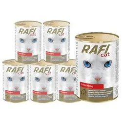 DOLINA NOTECI RAFI Cat Häppchen mit Rindfleisch in Sauce 12x415g