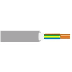 Kabel / Leitungen NEUT Mantelleitung halogenfrei Dca NHXMH-J 3x6 TR500m grau