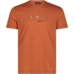 CMP Herren Shirt MAN T-SHIRT, Größe 50 in Braun 528