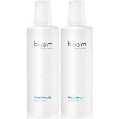 bluem Mouthwash Fluoride Free x2 2x500 ml Mundwasser