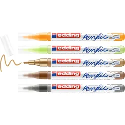 edding 5300 Acrylstifte Mehrfarbig 1.0 - 2.0 mm