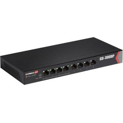 EDIMAX GS-3008P GS-3008P Netzwerk Switch 8 Port PoE-Funktion
