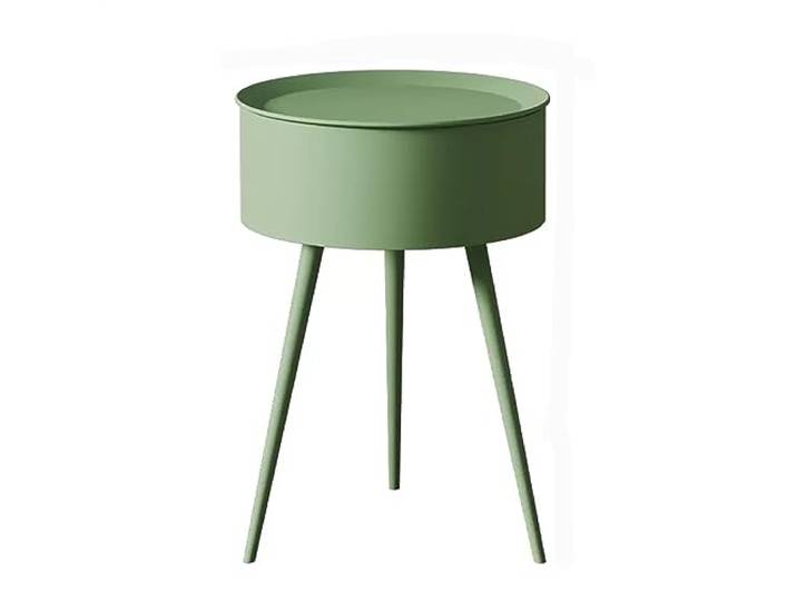 YANG11FAN Vielseitig Minimalistischer Nachttisch aus Eisen Minimalistischer Nachttisch aus Eisen(Green,Mittel)