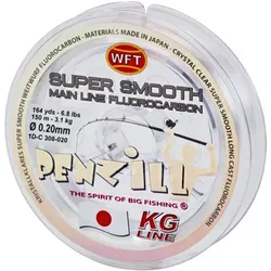 WFT Penzill Super Smooth Fluorocarbon (klar), klar, Ø mm: 0,28 / 150 m