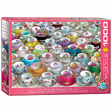 eurographics Puzzle - Teetassenkollektion - 1000 Teile 301007