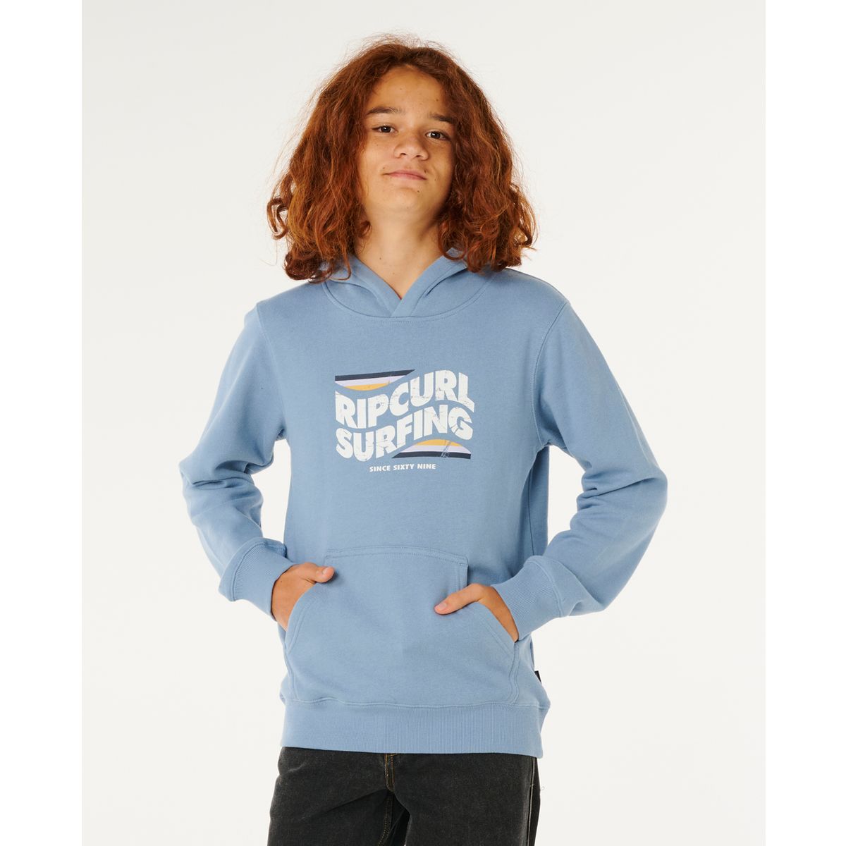 RipCurl Streamline Hood-boy faded denim (4737) 14 03NBFL-4737-14
