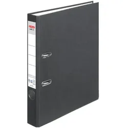 Herlitz Ordner »maX.file nature plus« schmal schwarz, 5x31.8x28.5 cm