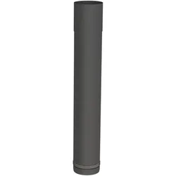 Jeremias PELLET-LINE Schiebeelement einteilig 080-420 mm Edelstahl schwarz Ø 100 mm