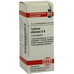 Tartarus Stibiatus D 6 Globuli 10 g