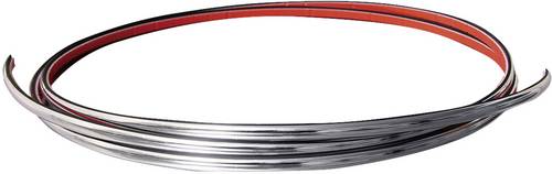 Eufab 30182 Auto Zierleiste Chrom (L x B) 2.45m x 21mm