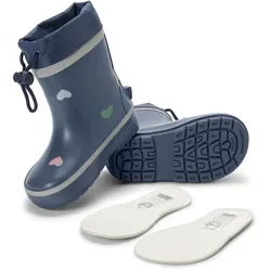 Tchibo - Kinder-Gummistiefel - Gr. 26-27 - dunkelblau