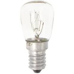 AccuCell Backofenlampe E14, 15 Watt temperaturfest bis 300°C